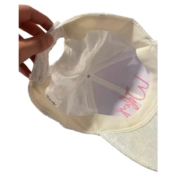Wifey Embroidered Lace White Cap - Picture 3 of 7